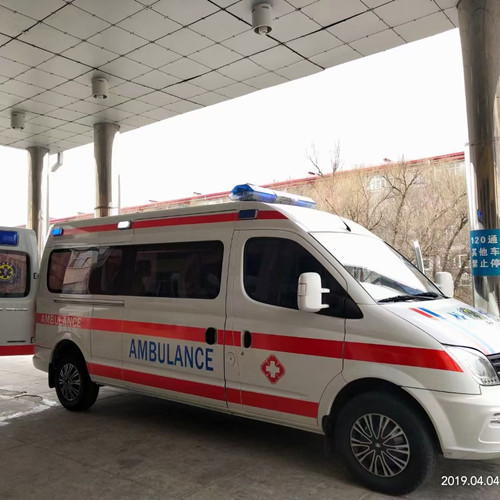 盖州救护车出租服务案例2