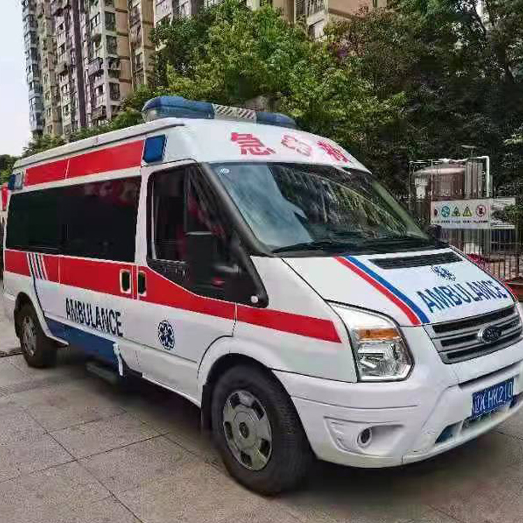 盖州术后行动不便回家租赁救护车